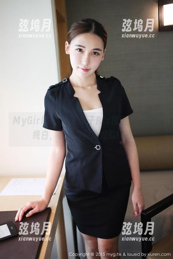 MyGirl美媛馆 - 栗子Riz精选：无聊到纯白，手动提醒我虚拟实战！