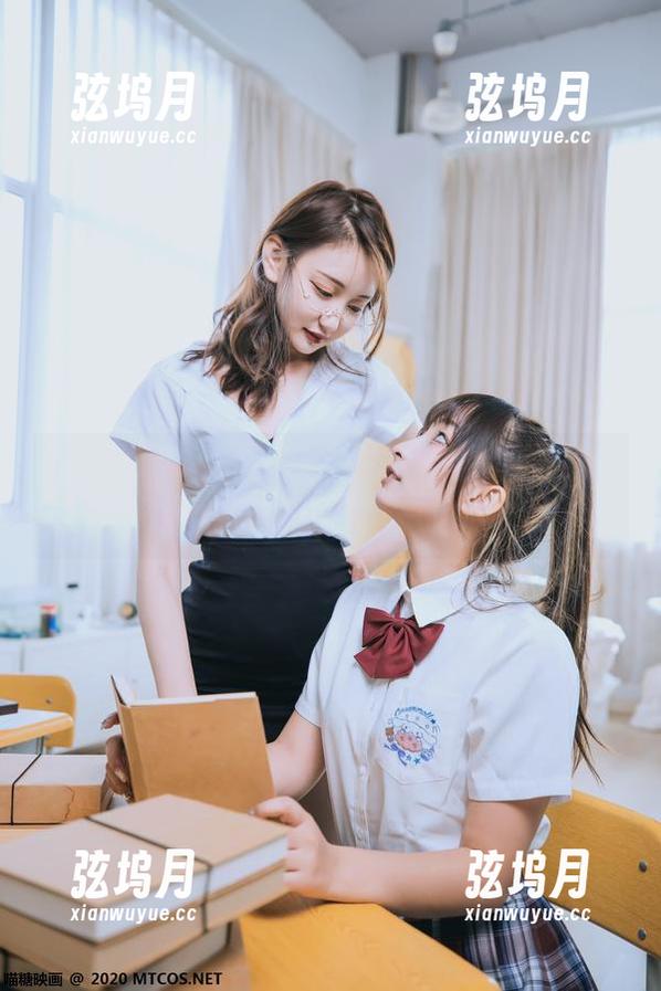 原图揭晓！喵糖映画里的jk少女和猫儿一起出发的私拍奇幻之旅