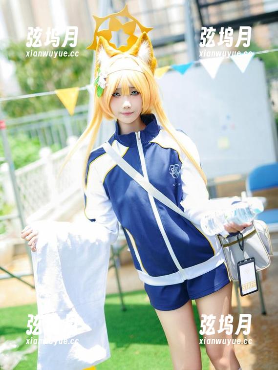 这次晓美妈分享的BlueArchive–伊落マリー体操服写真直击心灵！