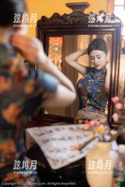 秀人网 - 分享王曼柔的和服时光，愿意被这缠绵的布料驯服吗？