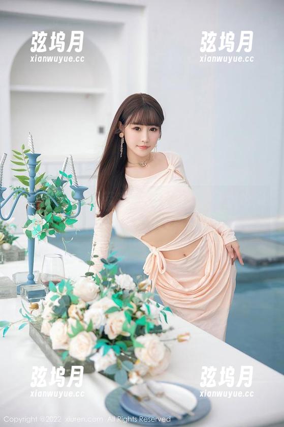 秀人网 - 作品带来的那份温柔，原图也同样如此，盼盼龙女sunny真会挑选时机。